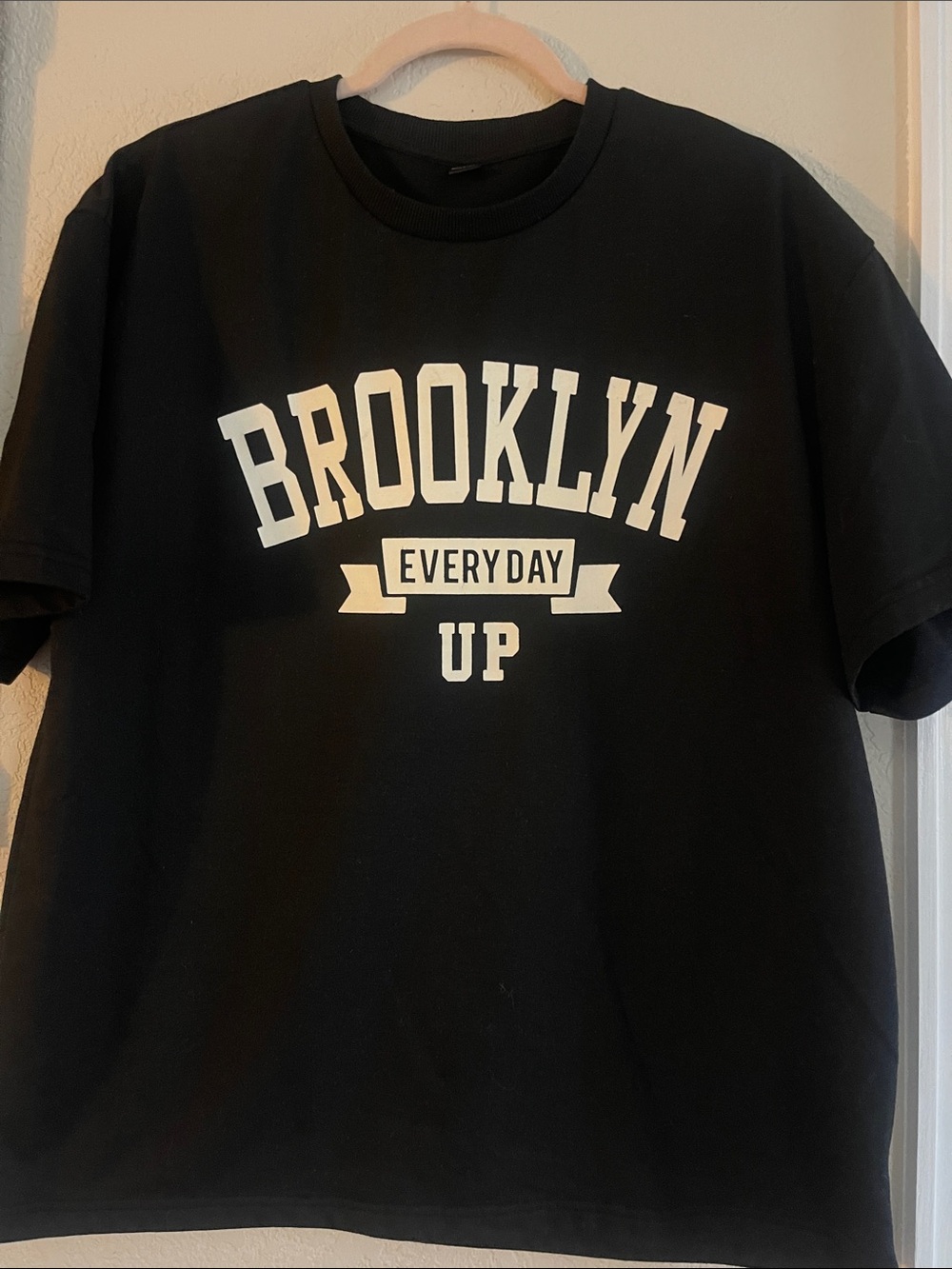 Black 'Brooklyn Everyday Up' Men Tee